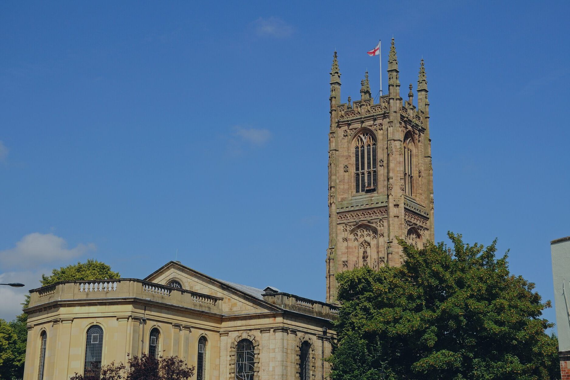 Derby Cathedral Tower